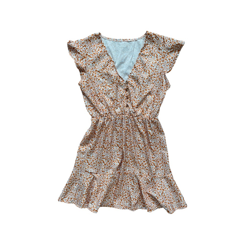 Handmade floral dress